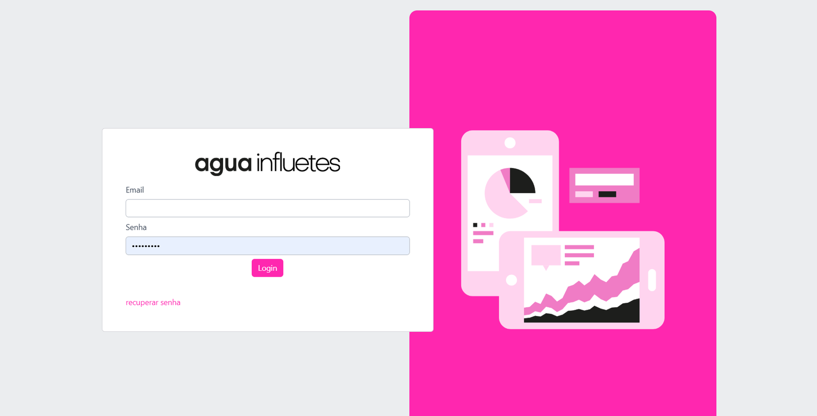 Dashboard para Influenciadores - Imagem 2